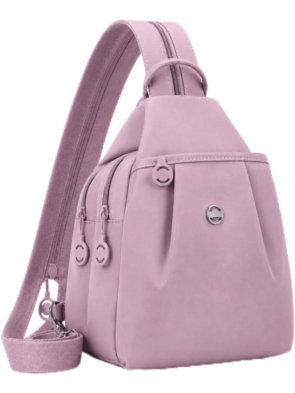 Water-Resistant Sling Backpack for Women | Crossbody Chest Bag for Travel & Gym